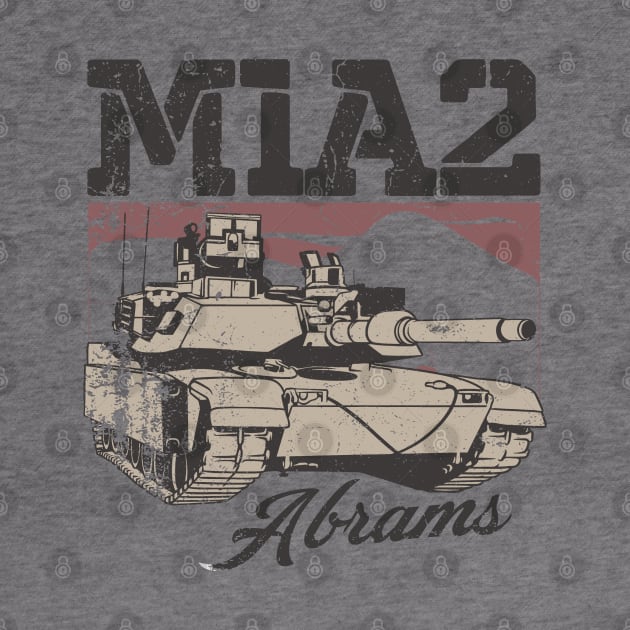 M1A2 Abrams - American Desert Storm Tank by Distant War